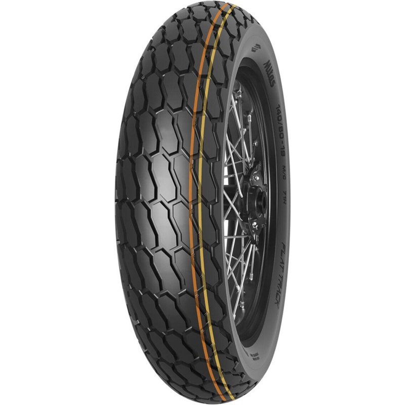70001079 - Mitas Flat Track Front Or Rear Tyre 130/80-19"
