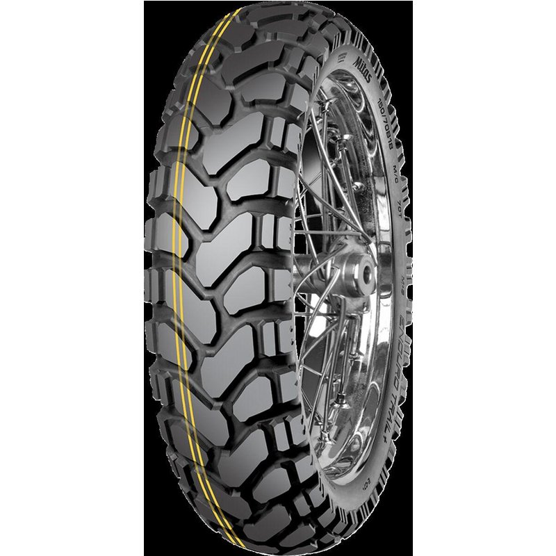 70001043 - Mitas Enduro Trail+ Dakar Rear Tyre Blackwall /TL 72H 170/60B17"