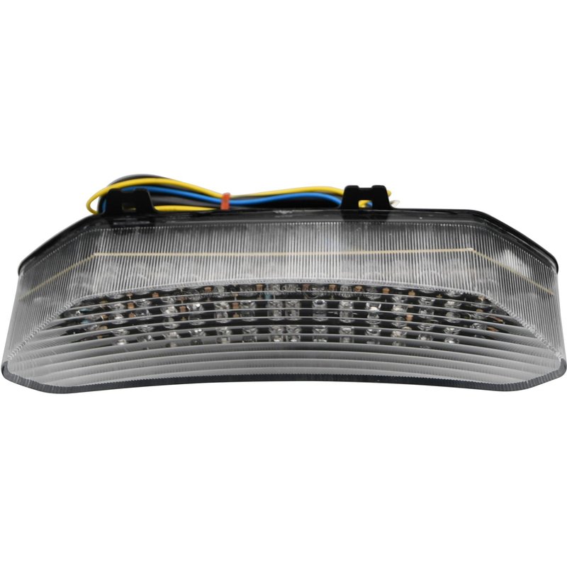 Bike It LED Rear Tail Light With Clear Lens & Integral Indicators - Yamaha YZF-R1 2002