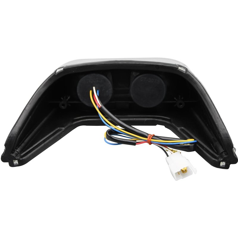 Bike It LED Rear Tail Light With Clear Lens & Integral Indicators - Yamaha YZF-R6 1998-2000