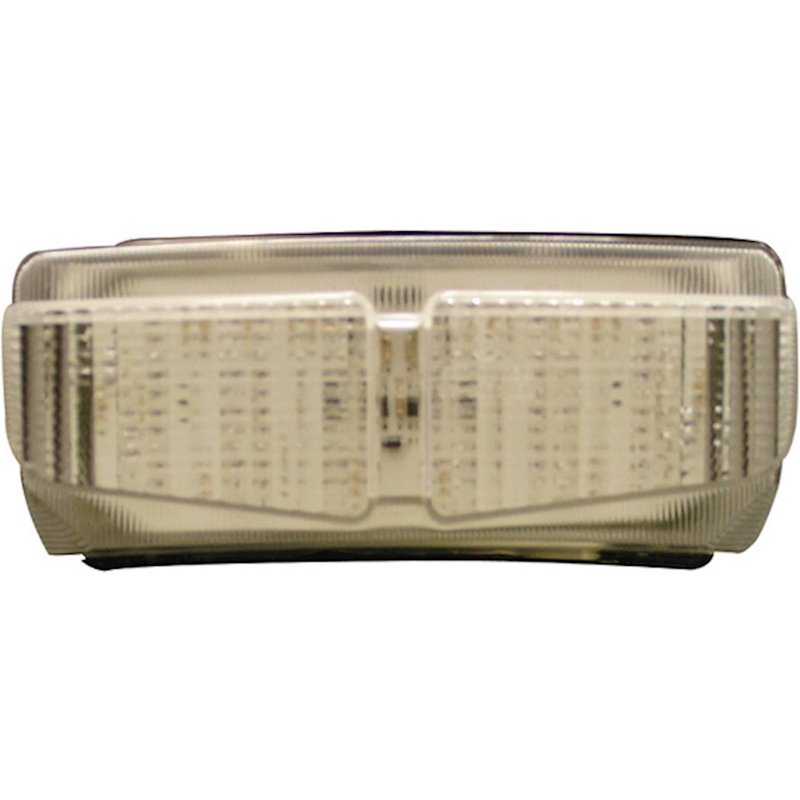 Bike It LED Rear Tail Light With Clear Lens & Integral Indicators - Yamaha FZS600 Fazer 1998-2004