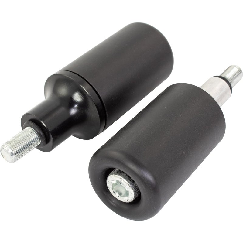 7503309 - BikeTek Black STP Crash Protectors Set - Honda CBR600RR 2003-06
