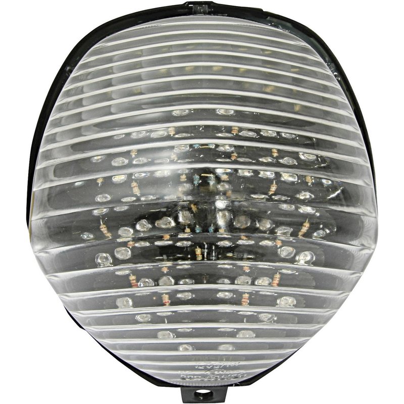 Bike It LED Rear Tail Light With Clear Lens & Integral Indicators - Suzuki GSX600F 1998-2001