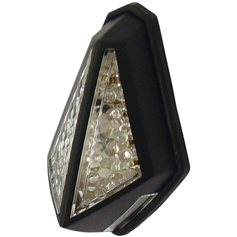 Bike It Blaze Black LED Rear Light With Clear Lens