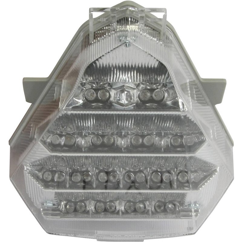 Bike It LED Rear Tail Light With Clear Lens & Integral Indicators - Yamaha YZF-R6 2008-16