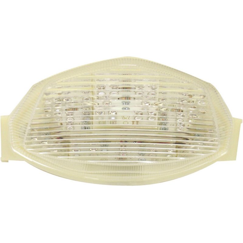 Bike It LED Rear Tail Light With Clear Lens & Integral Indicators - Suzuki GSX-R1000 2007-08