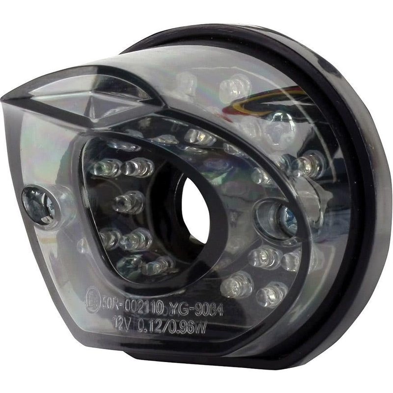 Bike It Vortex LED Rear Light With Cool Grey Tinted Lens