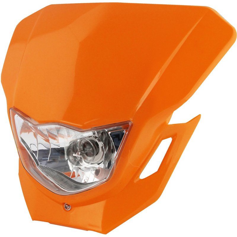 Bike It Universal Dart 12V 35/35W Headlight - Orange
