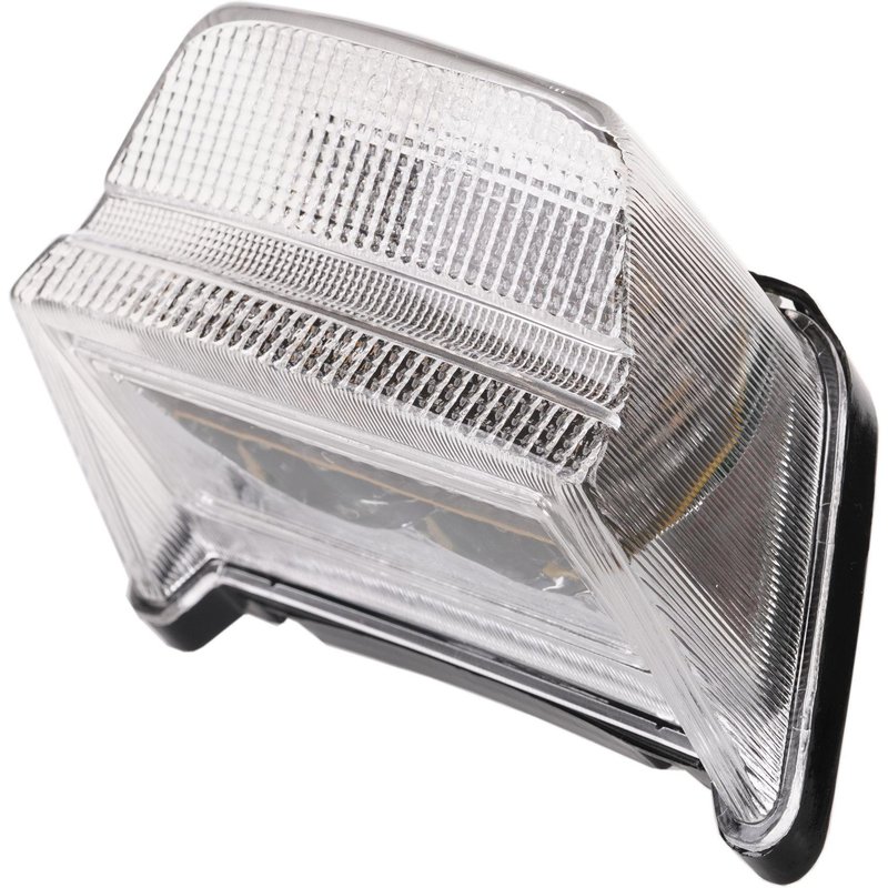 Bike It LED Rear Tail Light With Clear Lens & Integral Indicators - Kawasaki ZRX1100 1997-2001