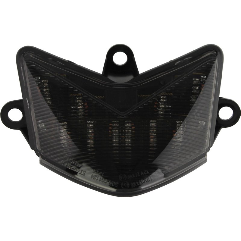 Bike It LED Rear Tail Light With Cool Grey Lens - Kawasaki ZX-10R Ninja 2004-05