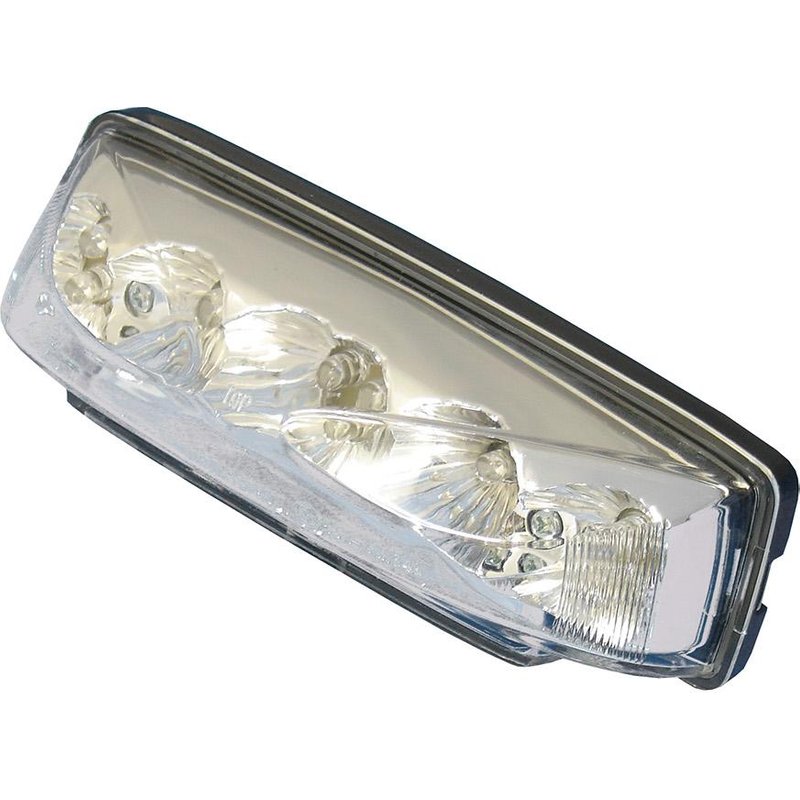 Bike It Strike LED Stop & Tail Light With Clear Lens