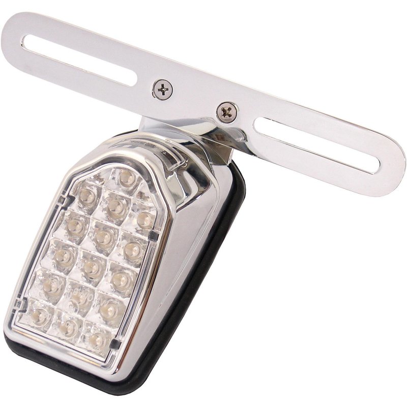Bike It Mini Tombstone LED Rear Light With Clear Lens