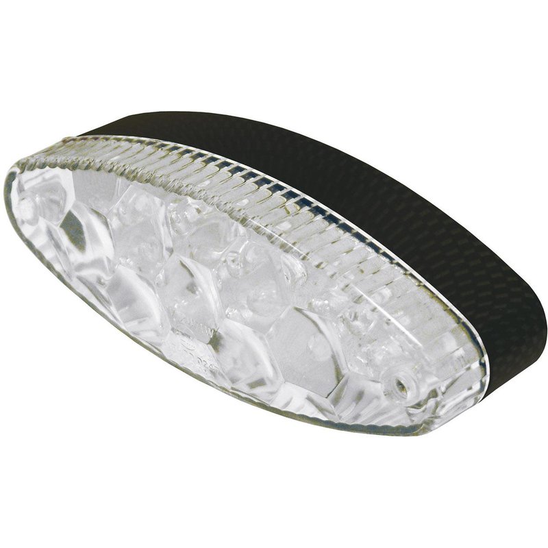 Bike It Tribe LED Rear Light With Black Base & Clear Lens