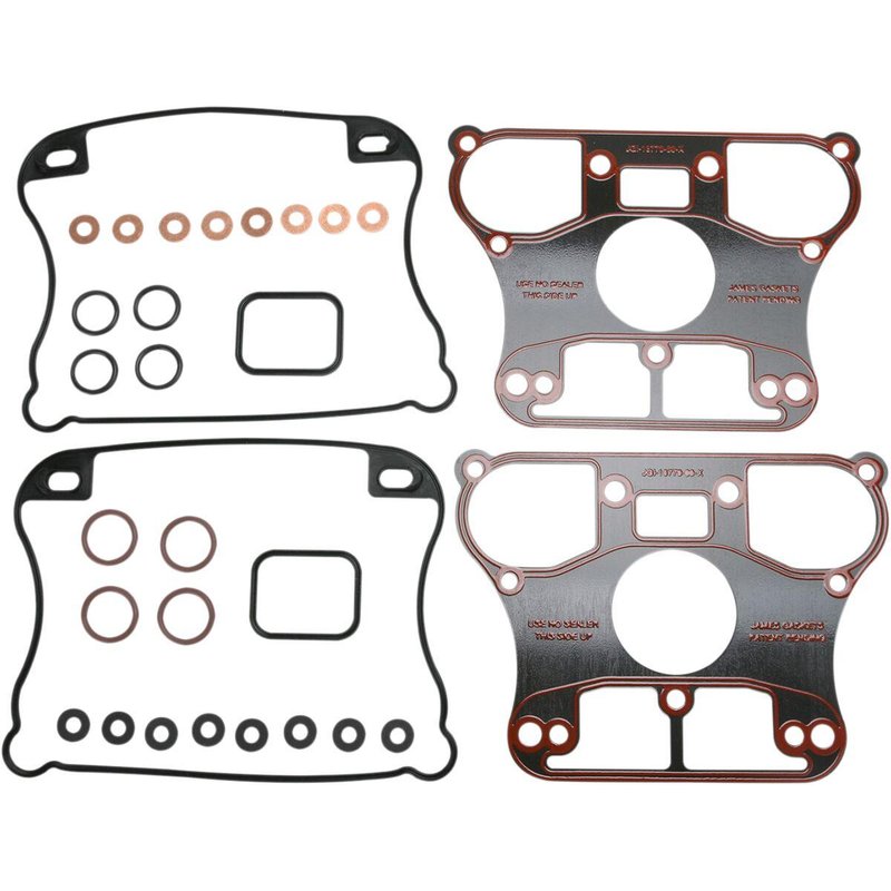 JGI-17030-04-X - James Rocker Box Gasket Kit For Harley Davidson XL 1200 C 2004-2006