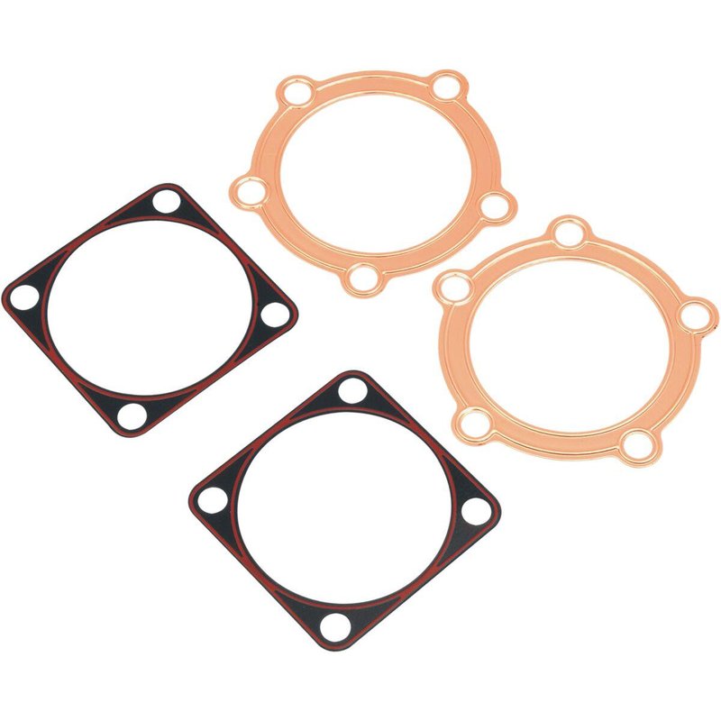 JGI-16770-36-C - James Cylinder Head/Base Gasket Kit For Harley Davidson E 1000 1936-1947