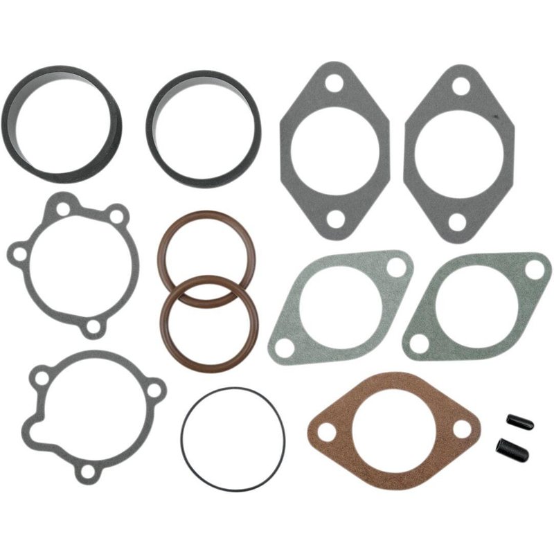 JGI-27002-78 - James Carburettor Intake Manifold Gasket Kit For Harley Davidson FL 1200 Carburetor to Manifold Seal
