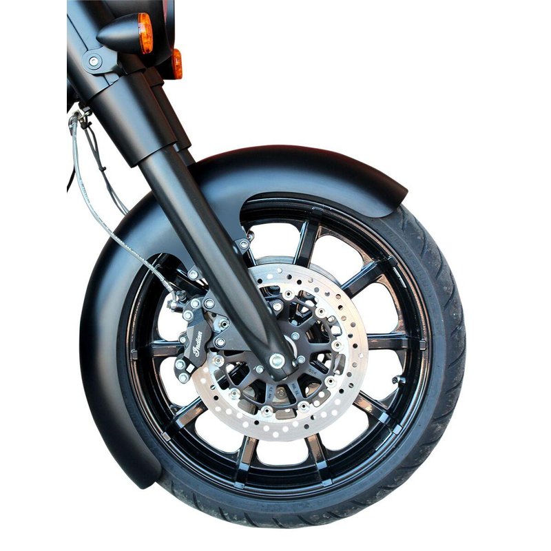 KWF-04-0468 - Klock Werks Tyre Hugger Front Fender For Indian Chief 111 2014-2020 40.6 cm (16")/43.2 cm (17")/45.7 cm (18")/48.3 cm (19") 339.725 mm (13.375") - Black