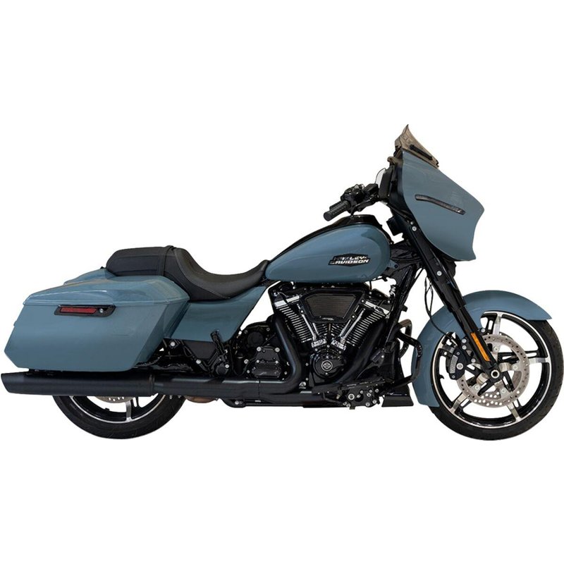 KWF-01-0319 - Klock Werks Hugger Fender For Harley Davidson FLHX 1923 ABS 2024-2026 40.6 cm (16")/43.2 cm (17")/45.7 cm (18")/48.3 cm (19") Front - Black