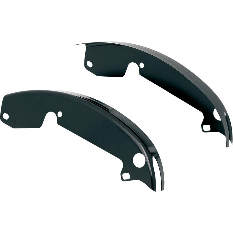 KWS-01-0003-E - Klock Werks Curvaceous Upper Fillers For Harley Davidson FLHR 1340 1998 - Black