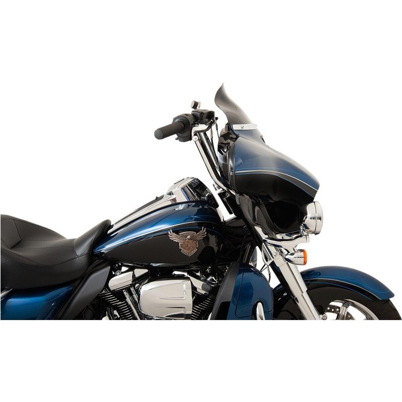 KWW-01-0200 - Klock Werks Flare Windshield For Harley Davidson FLHTCUI 1450 EFI 2001-2006 16.5 cm (6-1/2") - Black