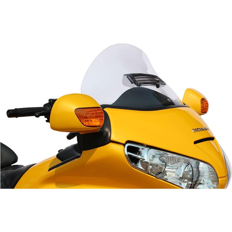 KWW-06-0258 - Klock Werks Flare Windshield With Vent For Honda GL 1800 2001-2017 35.5 cm - 45.5 cm (14" - 18") - Clear