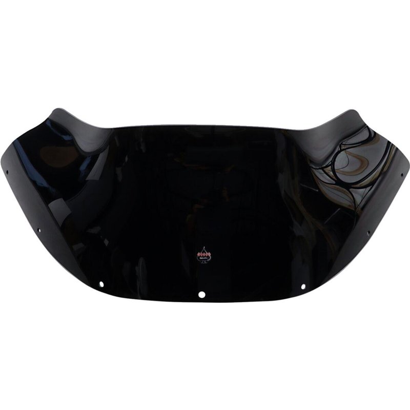 KWW-02-0501 - Klock Werks Flare Windshield For Harley Davidson FXRP 1340 23 cm (9") - Black
