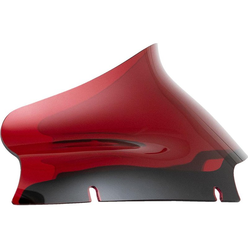 KWW-01-0663 - Klock Werks Kolor Flare Sport Windshield For Harley Davidson FLTRK 1868 2020-2024 15 cm (6") - Red