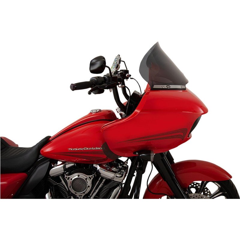 KWW-01-0328 - Klock Werks Pro Touring Flare Windshield For Harley Davidson FLTRK 1868 2020-2024 30.5 cm (12") - Dark Smoke