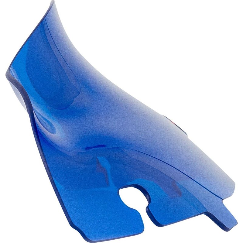 KWW-01-0679 - Klock Werks Kolor Flare Windshield For Harley Davidson FLH 1868 ABS 2021 10 cm (4") - Blue