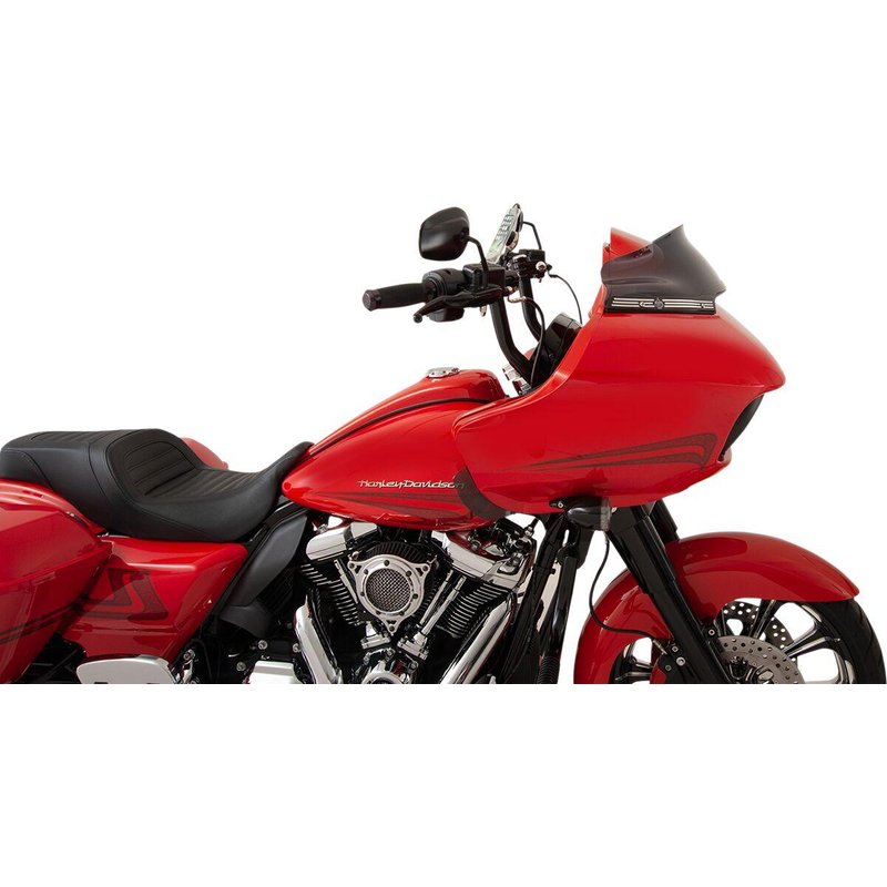 KWW-01-0402 - Klock Werks Sport Flare Windshield For Harley Davidson FLTRK 1868 2020-2024 15 cm (6") - Dark Smoke