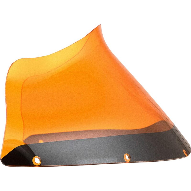 KWW-02-0612 - Klock Werks Kolor Flare Windshield For Harley Davidson FXRP 1340 1984 23 cm (9") - Orange