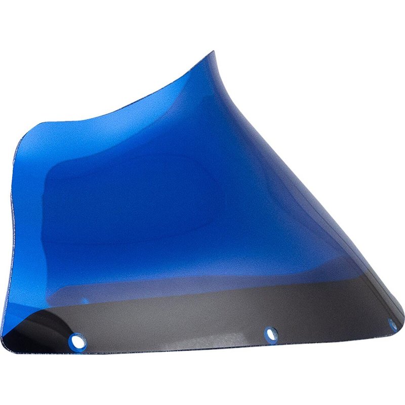 KWW-02-0615 - Klock Werks Kolor Flare Windshield For Harley Davidson FXRP 1340 1984 23 cm (9") - Blue