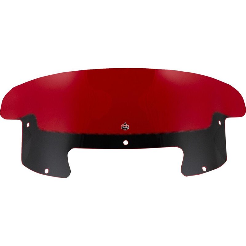 KWW-04-0622 - Klock Werks Kolor Flare Windshield For Indian Challenger 108 2020-2025 20.5 cm (8") - Red