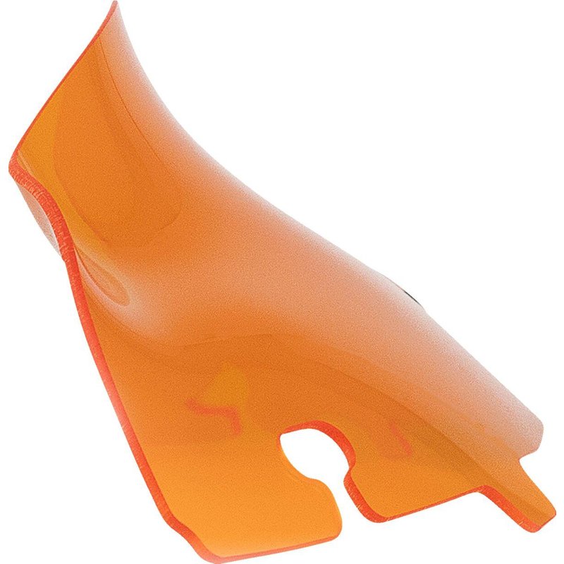 KWW-01-0675 - Klock Werks Kolor Flare Windshield For Harley Davidson FLH 1868 ABS 2021 10 cm (4") - Orange