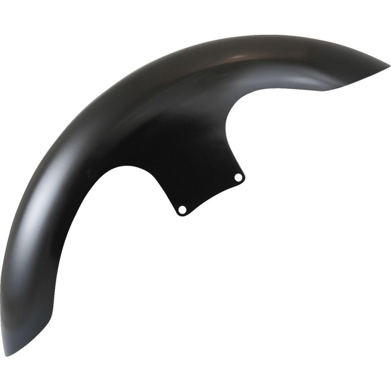 KWF-01-0308 - Klock Werks Hugger Fender For Harley Davidson FLH 1868 ABS 2021 40.64 cm (16") - 48.26 cm (19") Front - Black