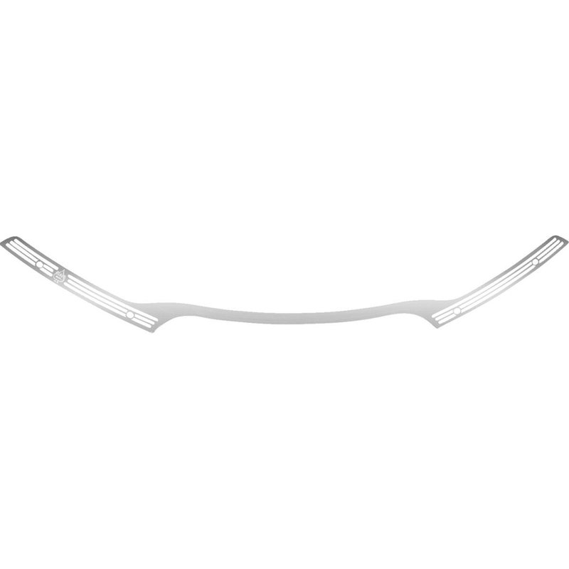 KWW-01-0608 - Klock Werks Flare Series Windshield Trim For Harley Davidson FLTRK 1868 2020-2024 - Chrome
