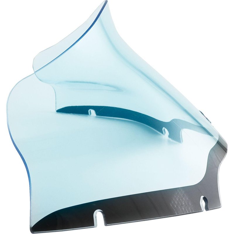 KWW-01-0637 - Klock Werks Kolor Flare Ice Windshield For Harley Davidson FLTRK 1868 2020-2021 23 cm (9") - Blue