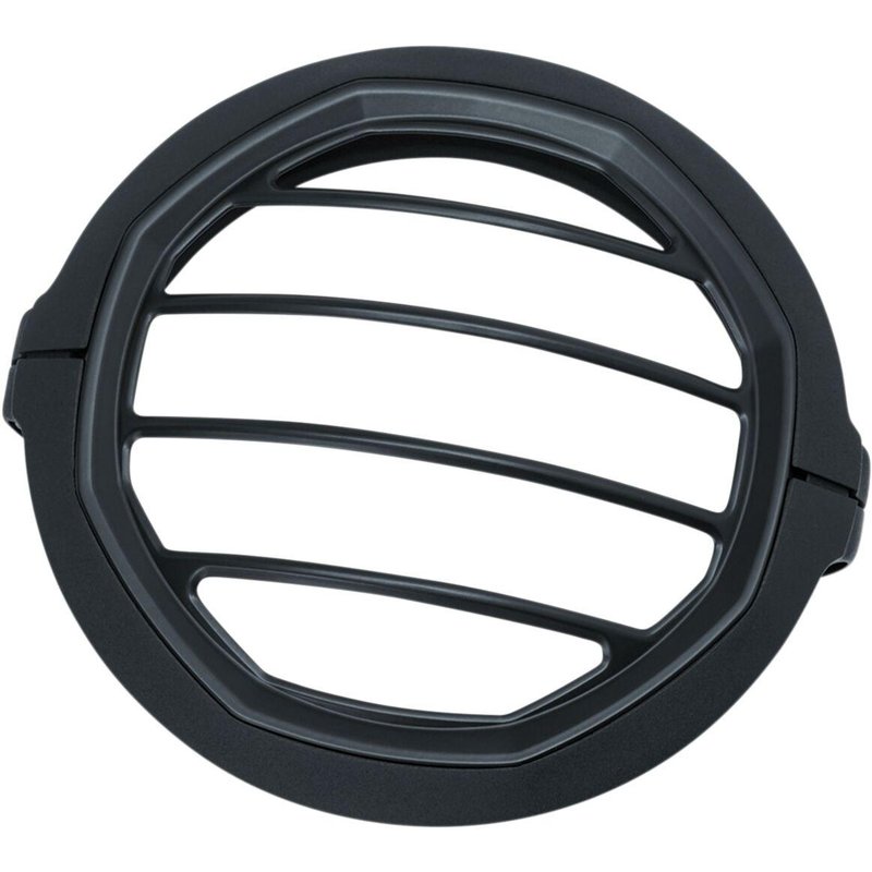 KUR6688 - Kuryakyn Dillinger 5-3/4" Headlight Trim Ring For Harley Davidson FXDB 1584 2009 Black