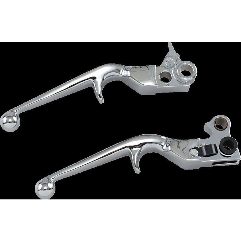 KUR1029 - Kuryakyn Trigger Levers Set For Harley Davidson FLD 1690 2012 - Chrome