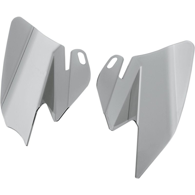 KUR1196 - Kuryakyn Saddle Shields For Harley Davidson FLHR 1584 2008 - Reflective/Smoke