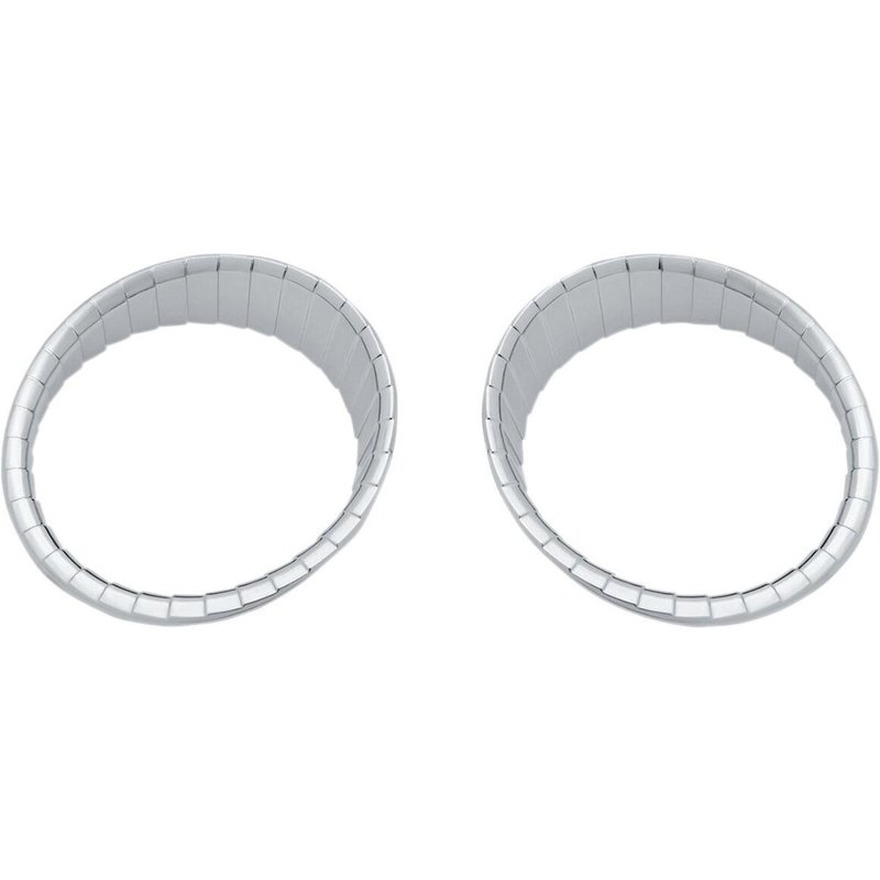 KUR5186 - Kuryakyn Aztec Gauge Cluster Accents For Indian Chief 105 2011 - Chrome