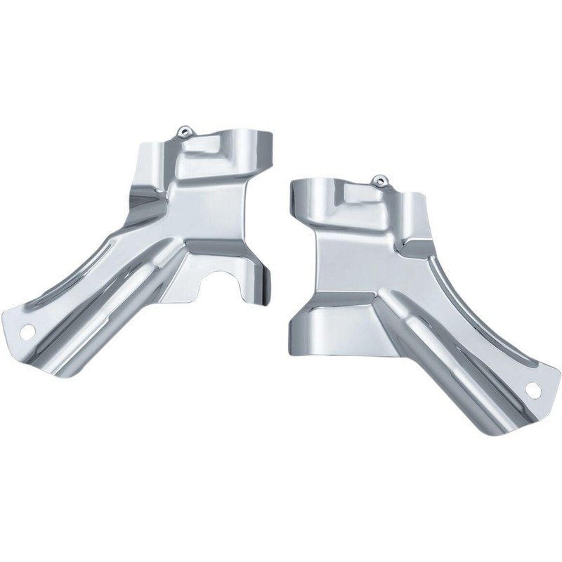 KUR7833 - Kuryakyn Neck Covers For Harley Davidson FLS 1690 2012 - Chrome