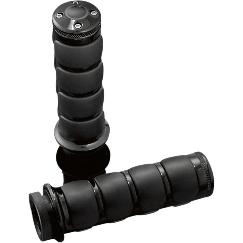 KUR6320 - Kuryakyn ISO-Grips for Harley For Harley Davidson XL 1200 C 2018-2020 - Black
