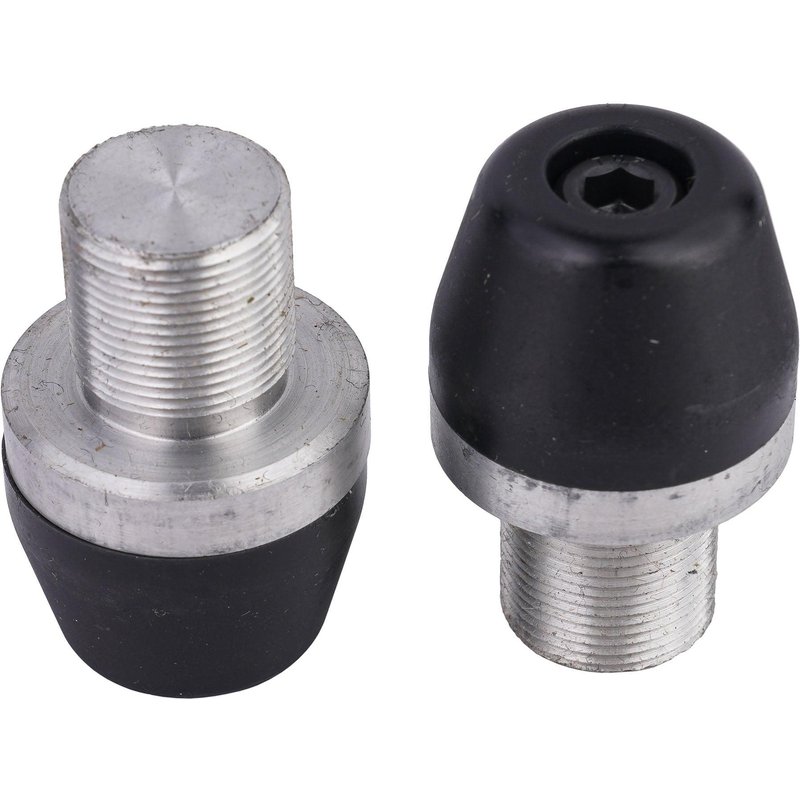 7251419 - BikeTek Bar End Sliders For Kawasaki ZX10R 2004-2005 Black