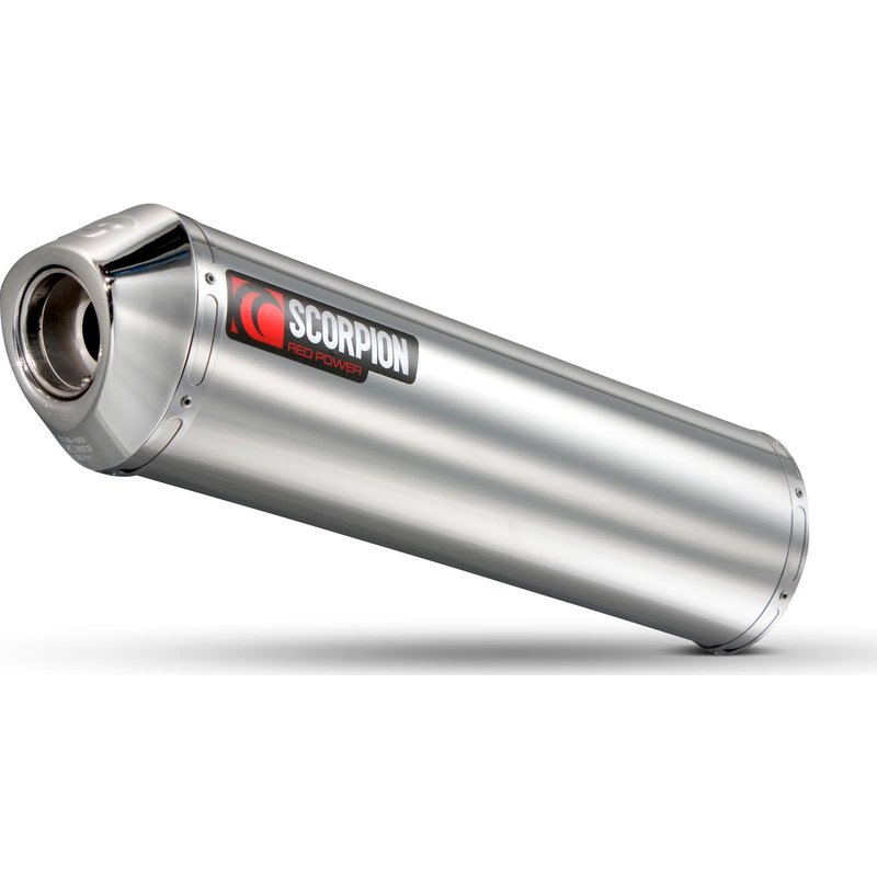 Scorpion Factory Stainless Steel Oval Exhaust - BMW G650 GS - 2010 - 2017