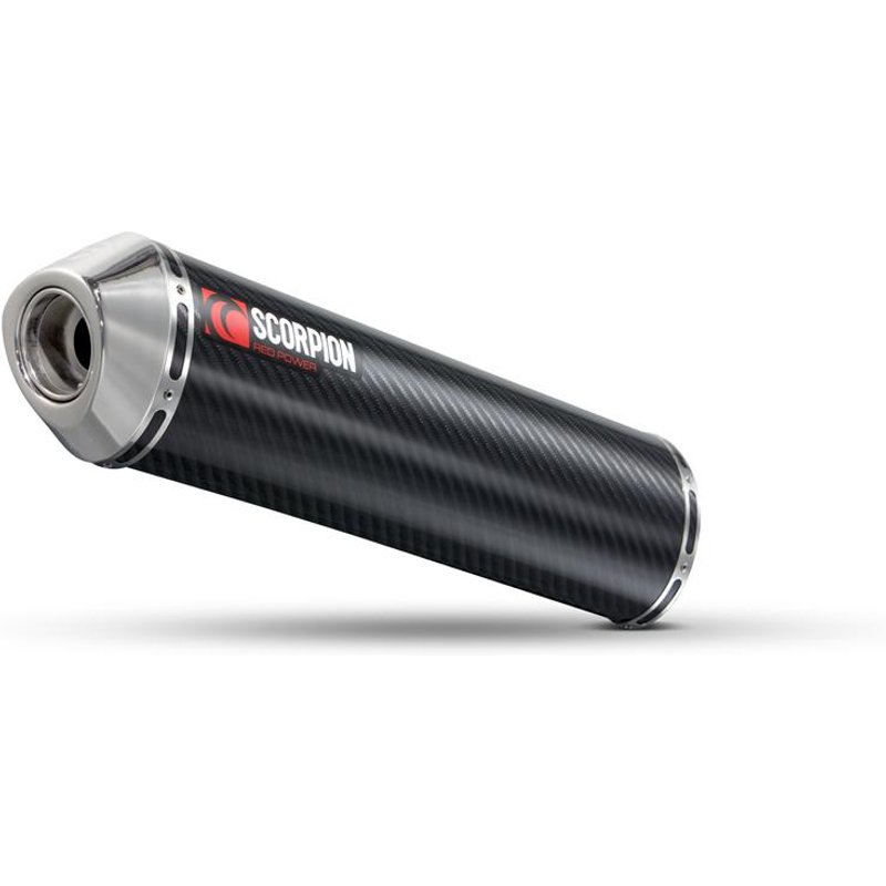 Scorpion Factory Carbon Oval Exhaust - Ducati 1098 2007 - 2009