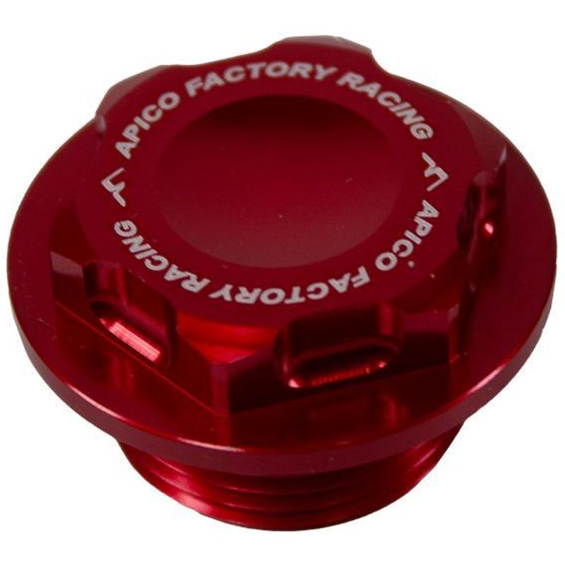 AXNUT F1 BETA RD - Apico Axle Nut Front M22 X 1.5 For Beta RR 125/250/300 2013-2025, 350-520 2010-2025 Red