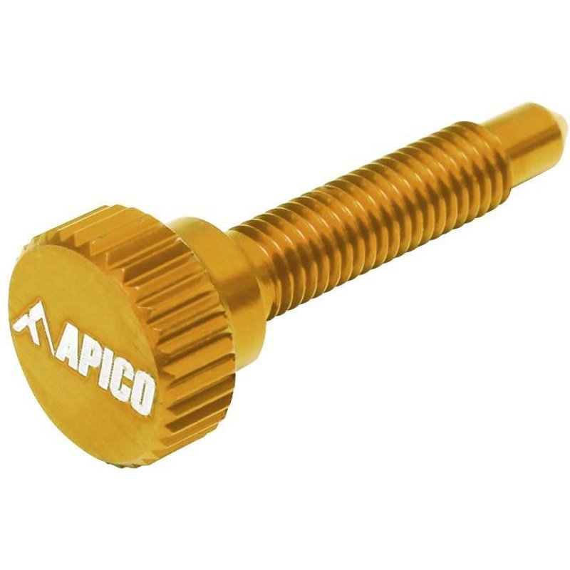 AT IDLESCREW DEL GD - Apico Carburettor Idle Screw Dellorto Gold