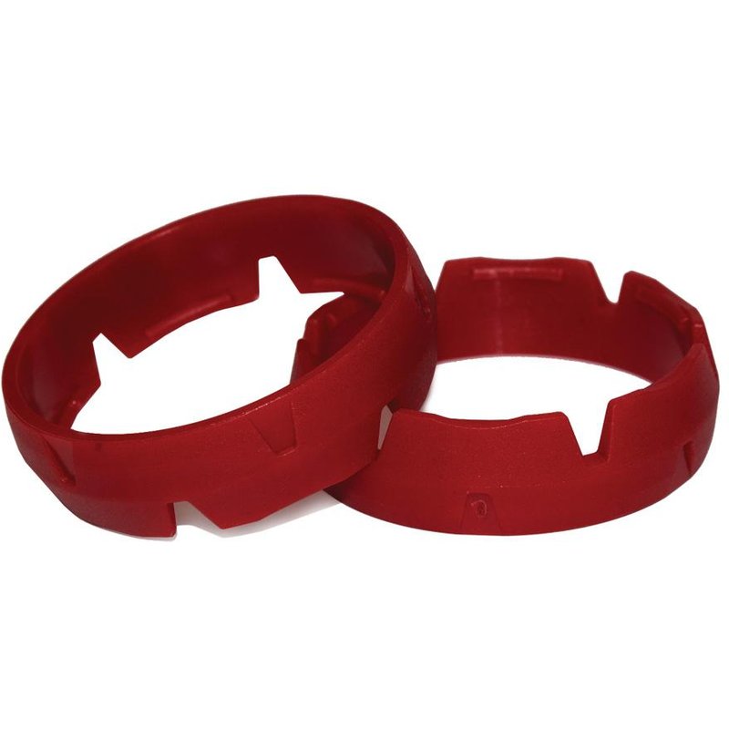 FORK RING GAS GAS - Apico Fork Protection Ring Set For KTM/Husqvarna/Sherco/Gas Gas WP Forks 2009-2023 Red