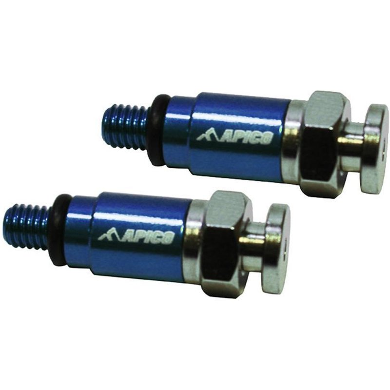 FAIRBLEED M4X0.7 BLU - Apico Fork Air Bleeders For KTM/ WP Forks M4x0.7 Blue
